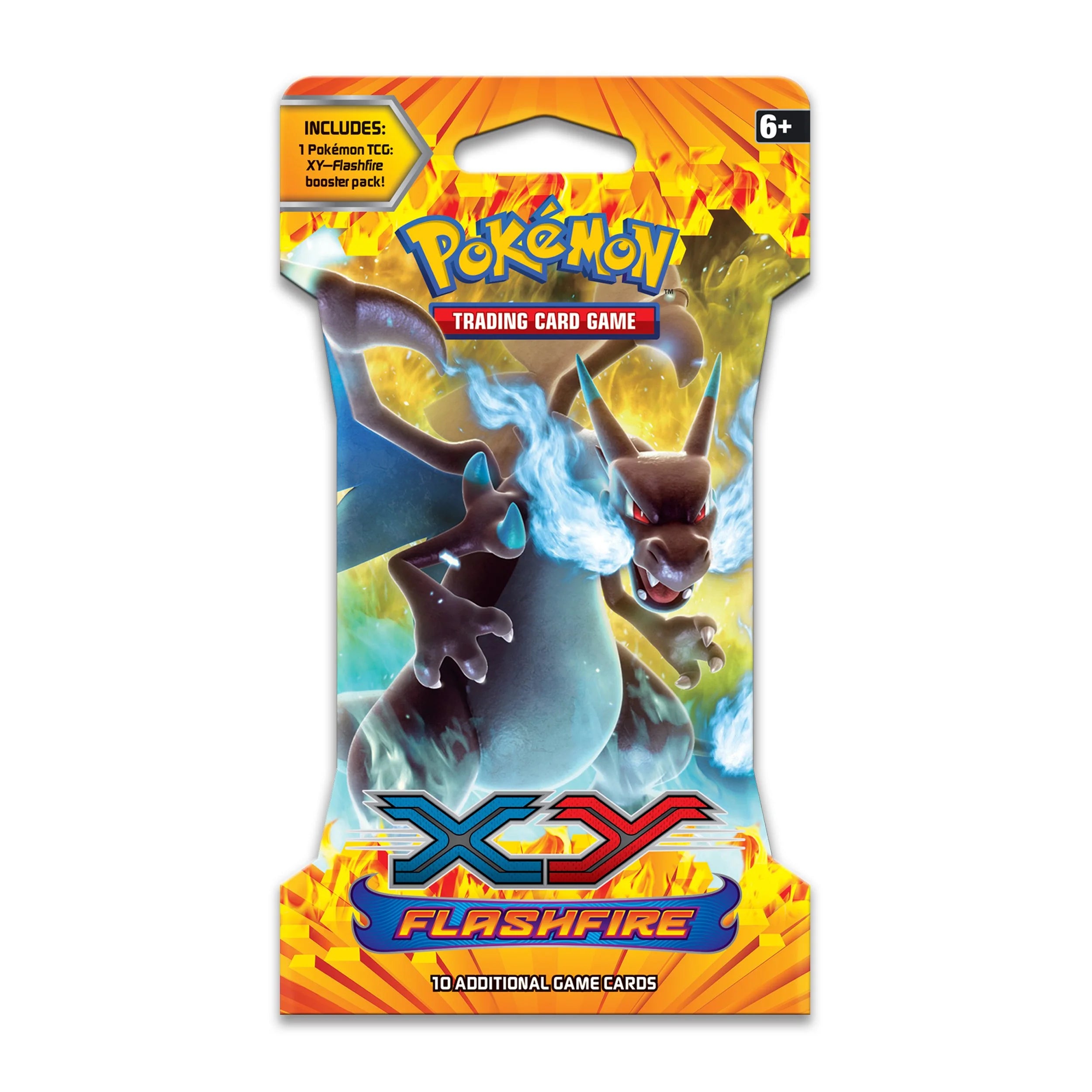 Pokemon Center Pokã©Mon TCG: XyâFlashfire Sleeved Booster Pack (10 Cards)