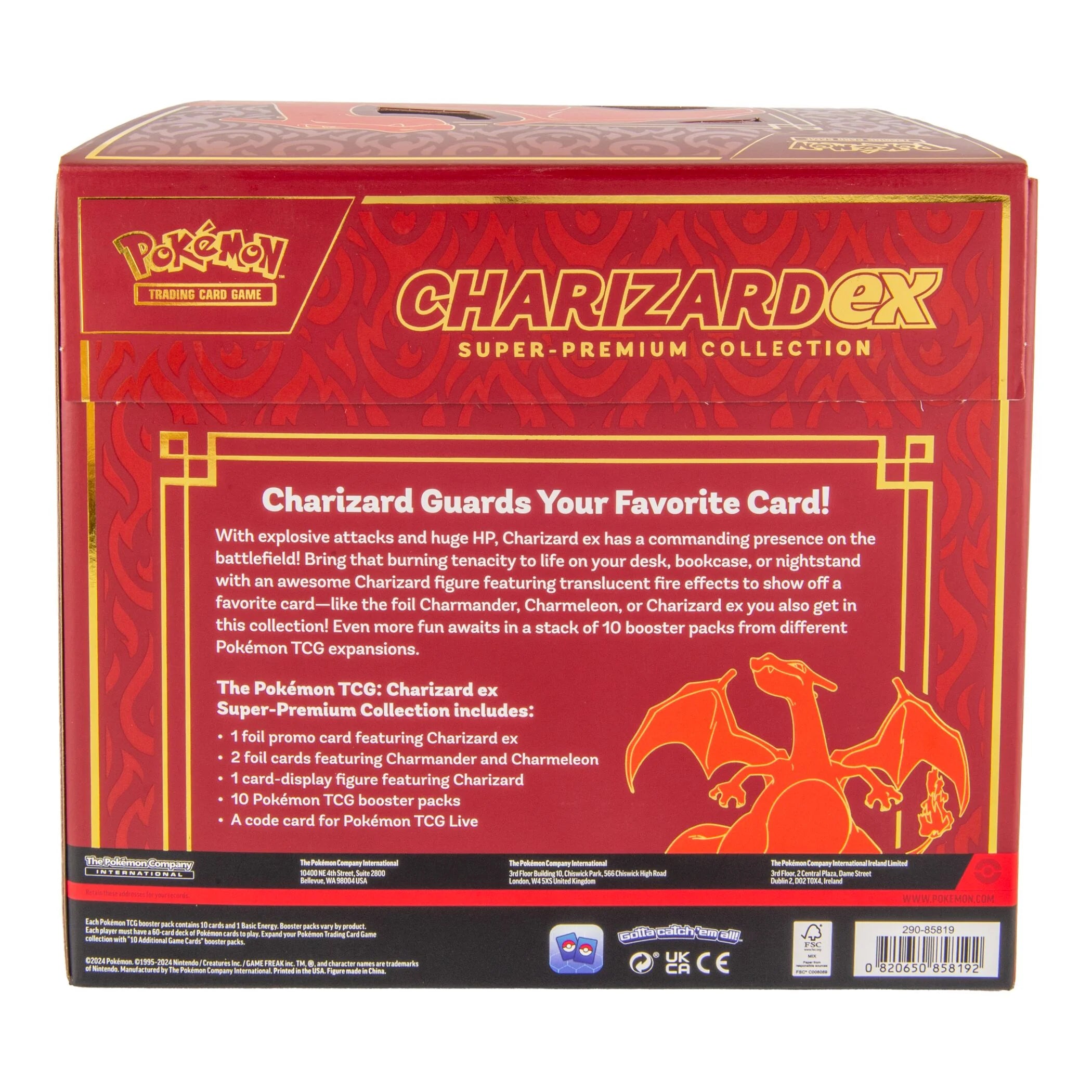 Pokemon Trading Card Games Charizard Ex Super - Premium Collection