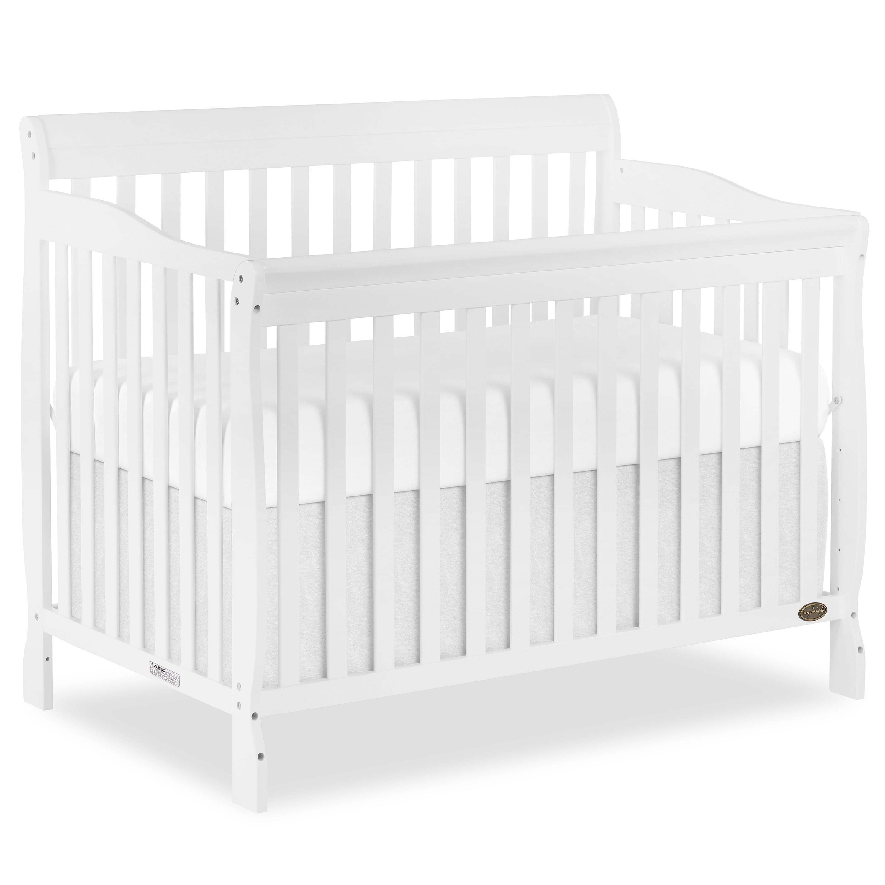 Ashton 5-In-1 Convertible Crib, Cherry, Greenguard Gold and JPMA Certified