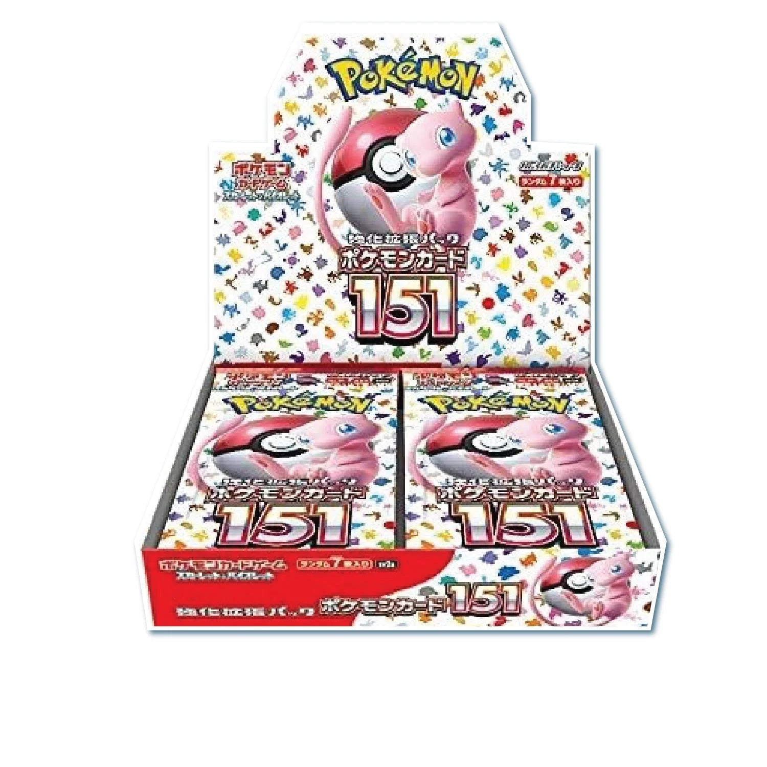 Pokemon TCG: Caja De Refuerzo Japonesa 151- (Packs De 20 Refuerzos)