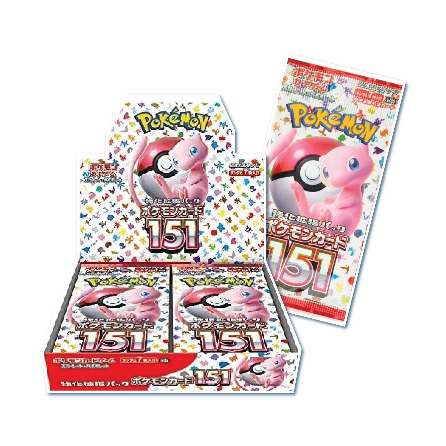 Pokemon TCG: Caja De Refuerzo Japonesa 151- (Packs De 20 Refuerzos)
