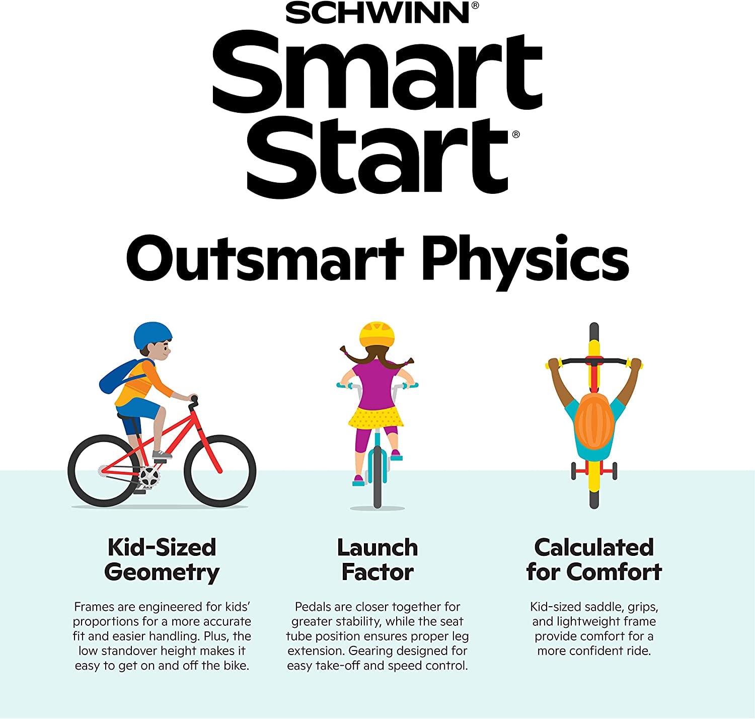 Koen Bike, 12 Inch Bike for Kids Ages 2-4, Smartstart Ergonomic Design for Kids, Adjustable Seat Grows with Your Child, Rear Coaster Brake and Front Caliper Brake, Training Bicycle