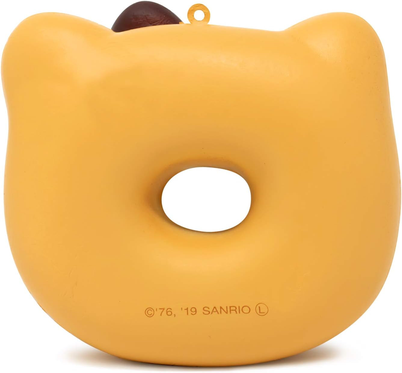 Sanrio Hello Kitty Ice Cream Donut Slow Rising Squishy Toy Keychain (Mint Chocolate) for Party Favors, Stress Balls, Birthday Gift Boxes, Kawaii Squishies for Kids, Girls, Boys, Adults