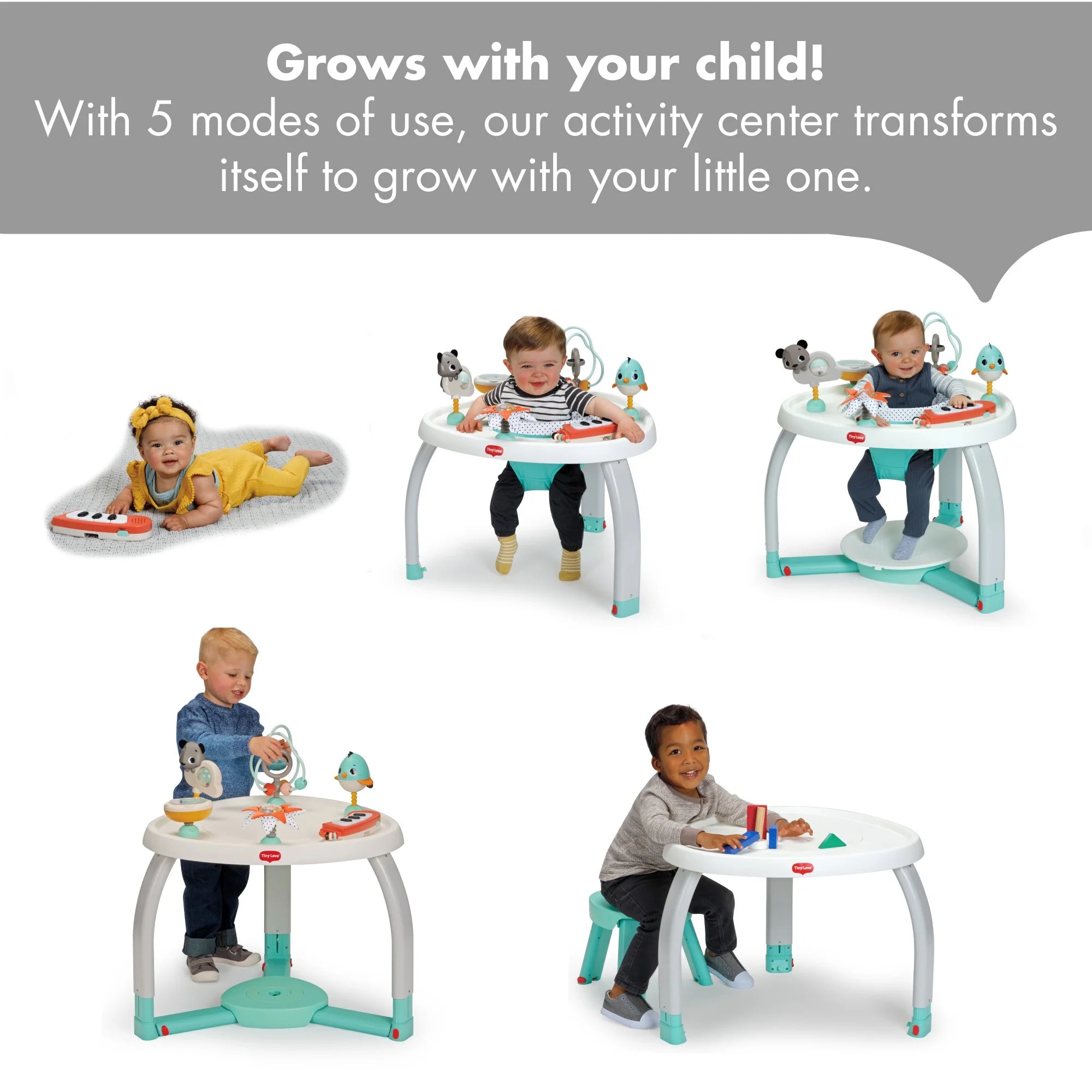 5-In-1 Stationary Activity Center